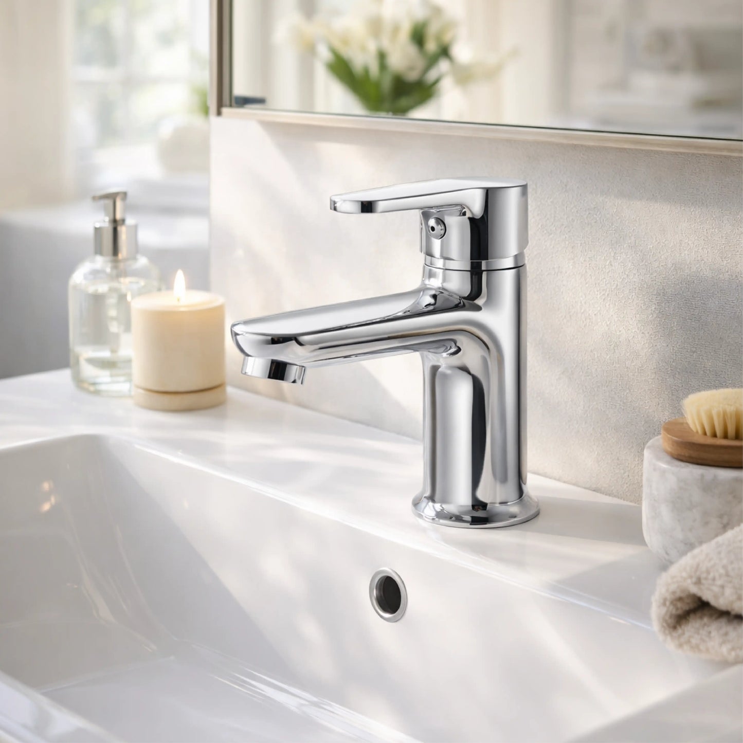 SANITAR WASH BASIN MIXER | BRASS | LYCA-WB