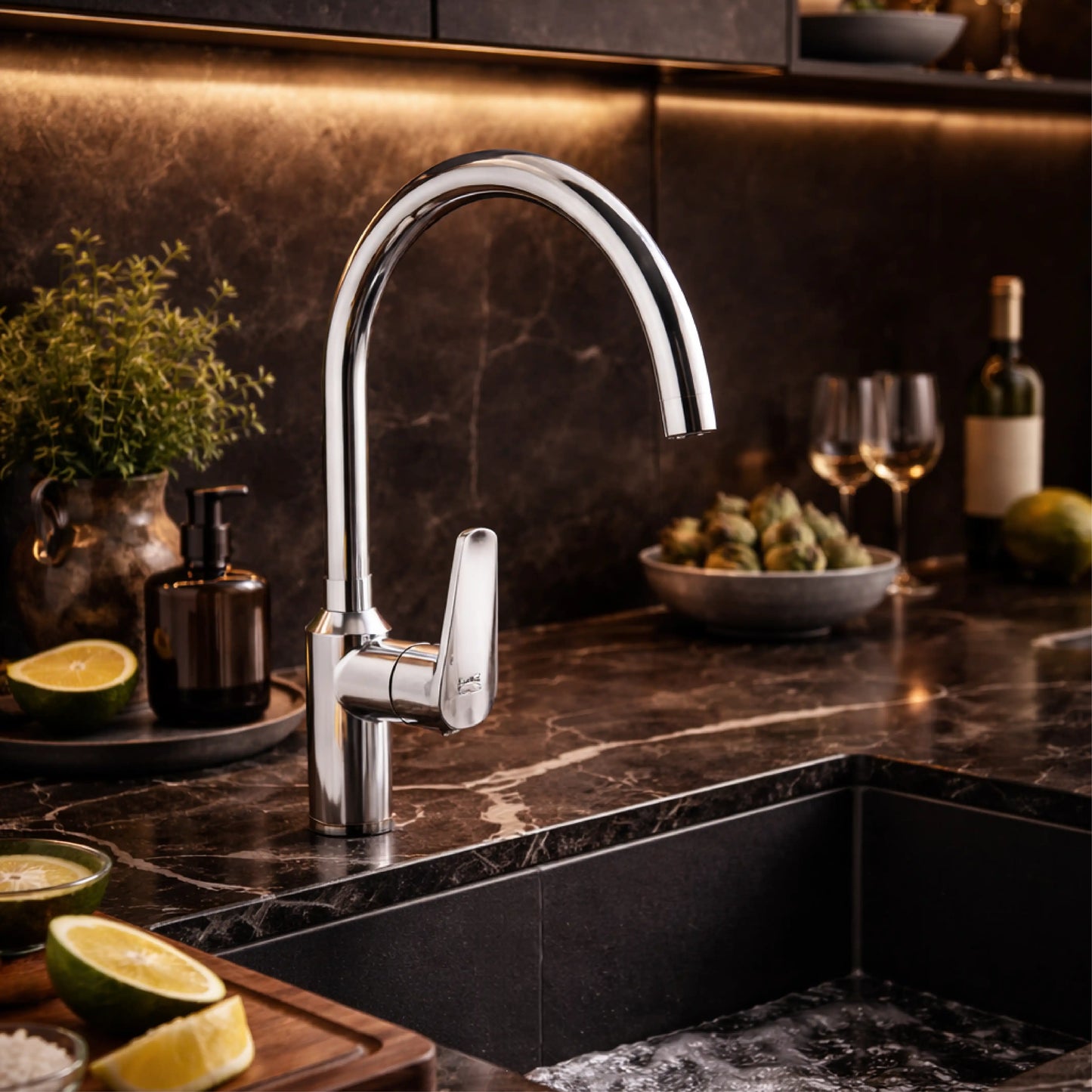 SANITAR KITCHEN MIXER | BRASS | ANIQ-SM1