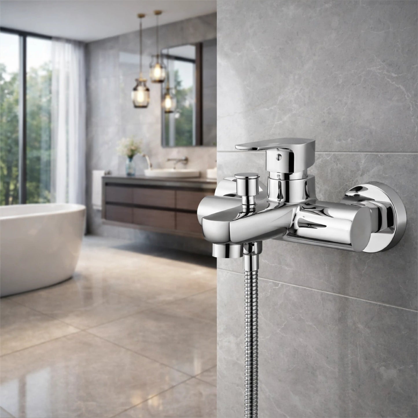 SANITAR BATH MIXER | BRASS | FADA-BM