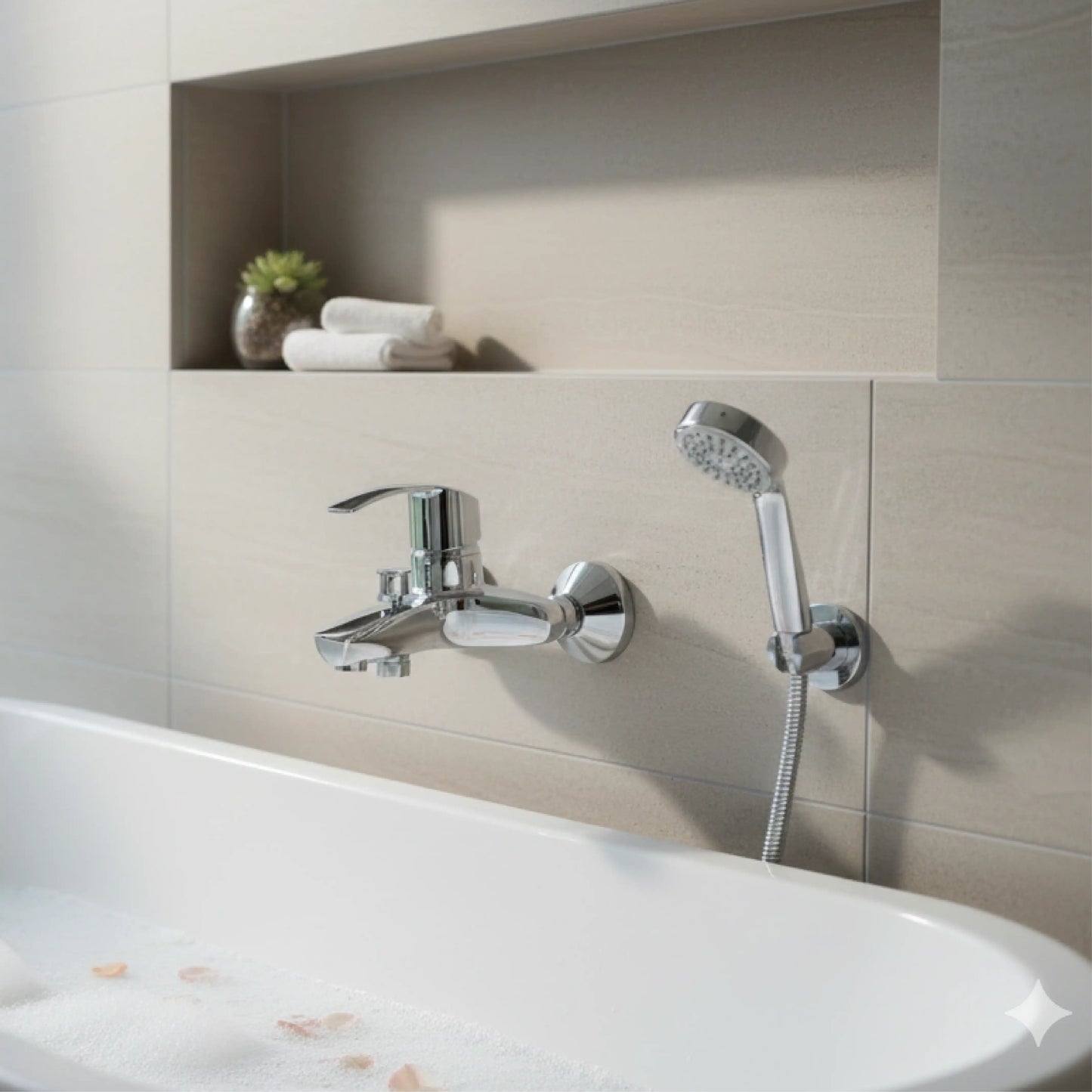 SANITAR BATH MIXER | BRASS | REX-BM