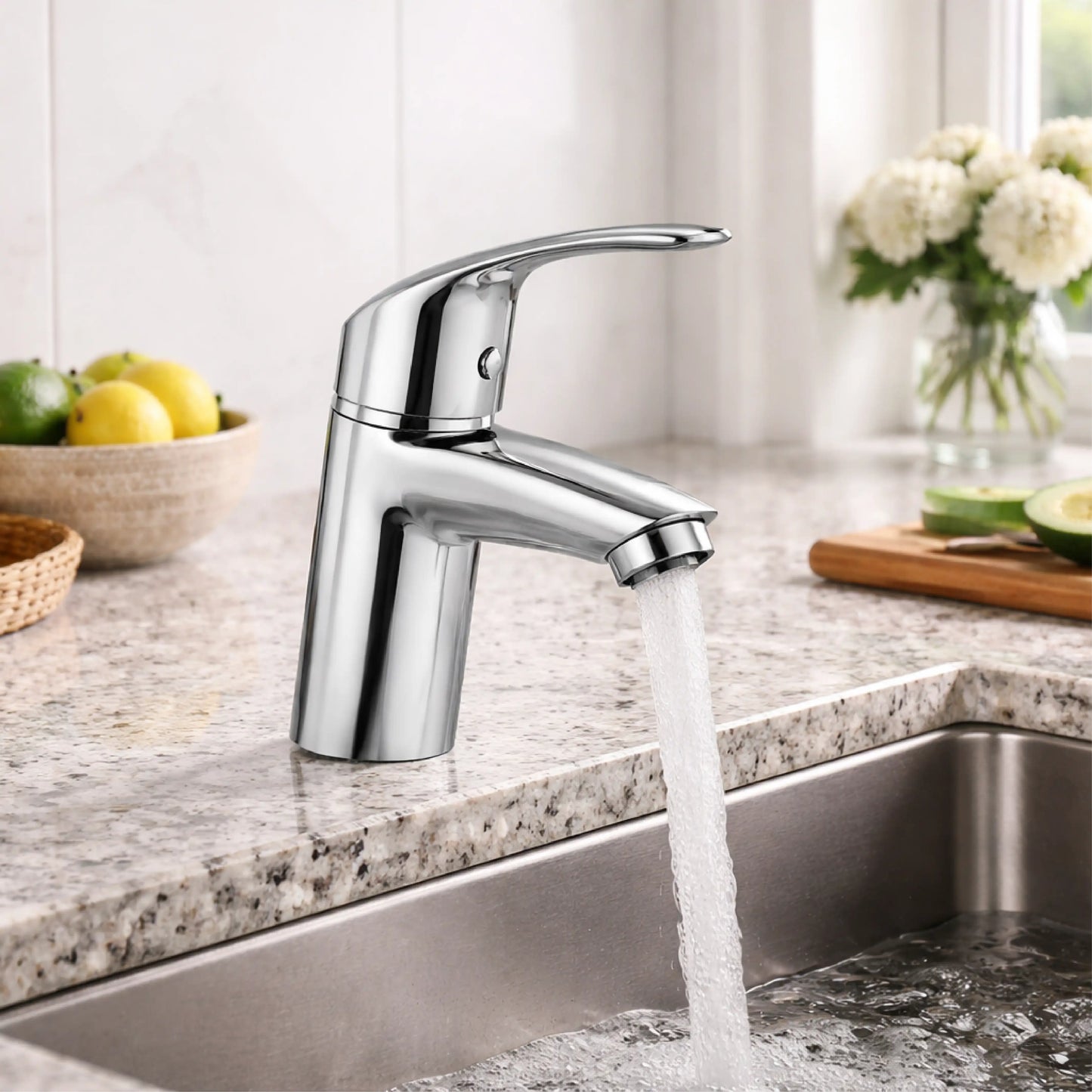 SANITAR WASH BASIN MIXER | BRASS | REX-WB