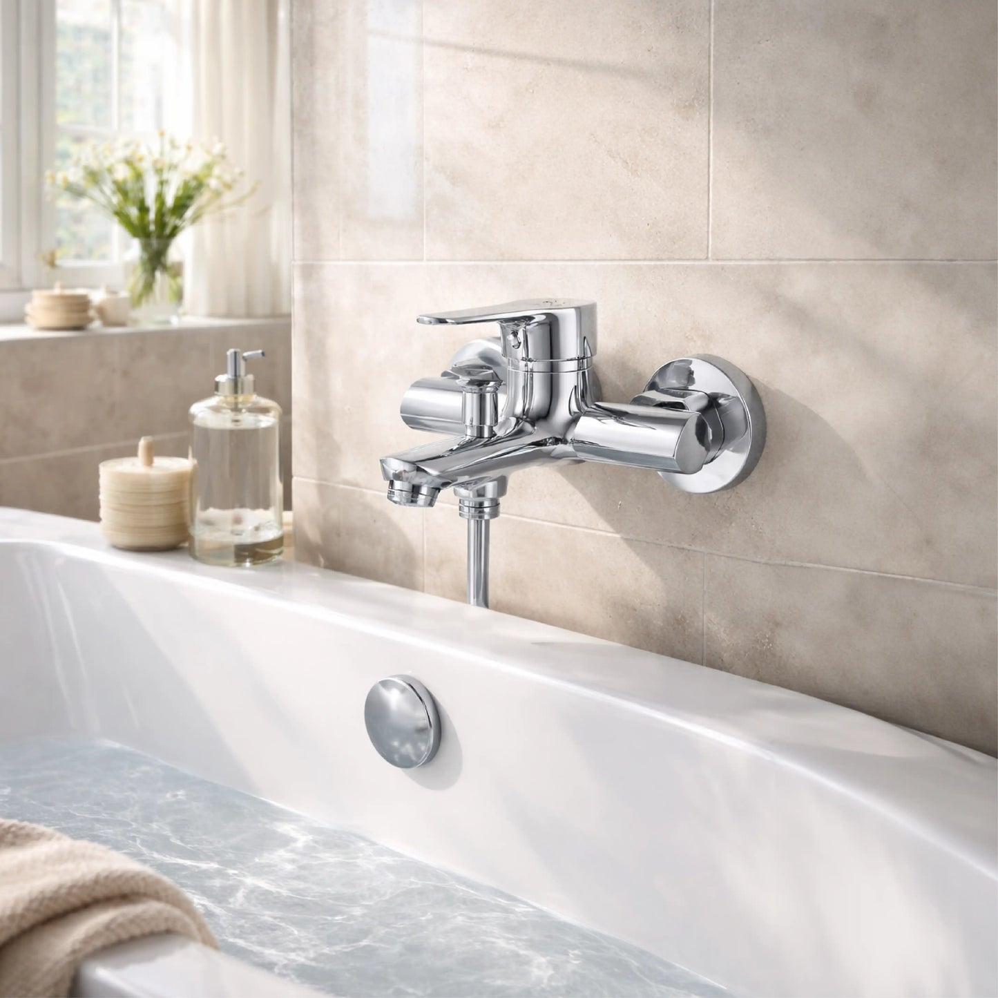 SANITAR BATH MIXER | BRASS | ZYGO-BM