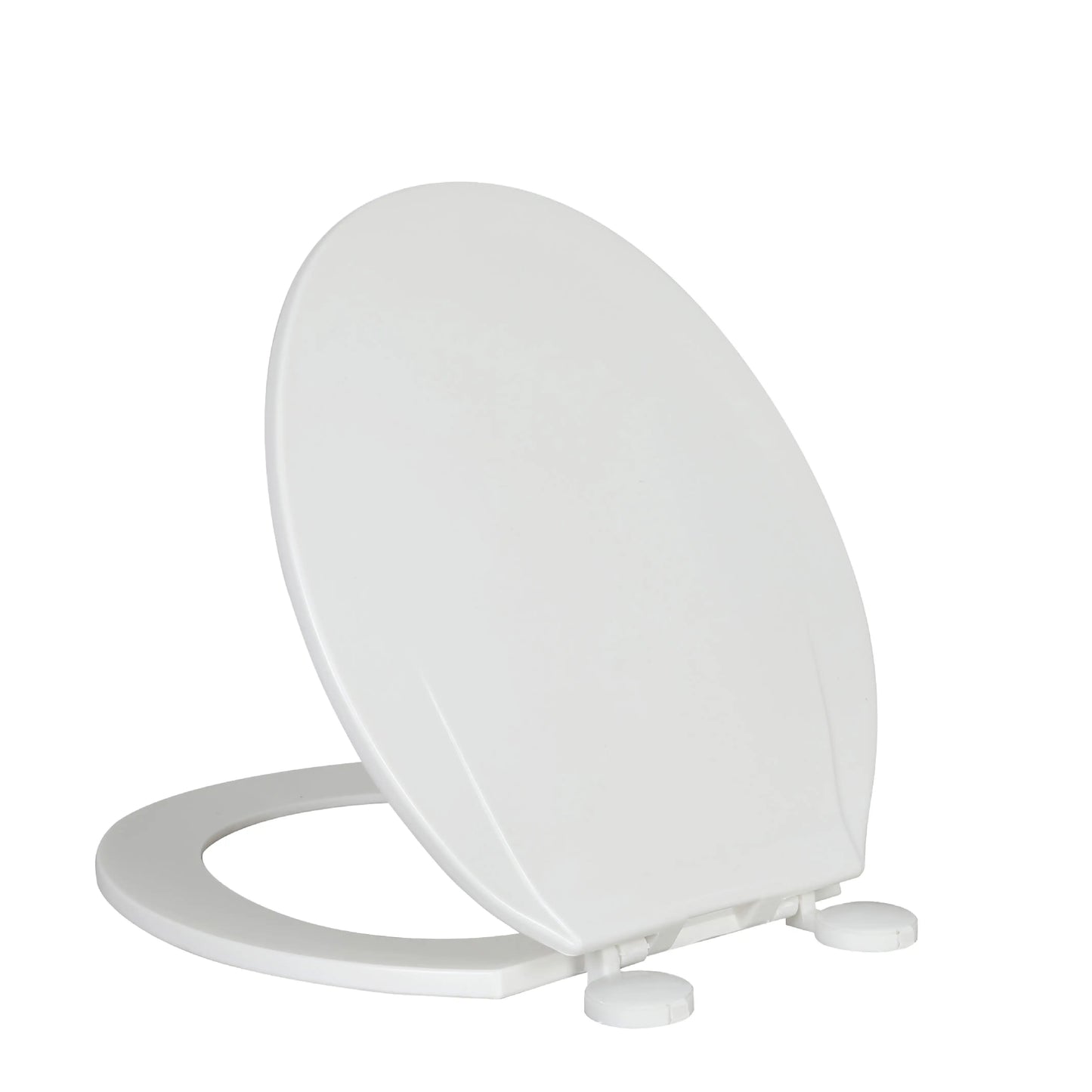 Ecoza ZR EBS-SC-NP1 durable white toilet seat cover with a sleek, ergonomic design and smooth finish for modern bathroom fixtures