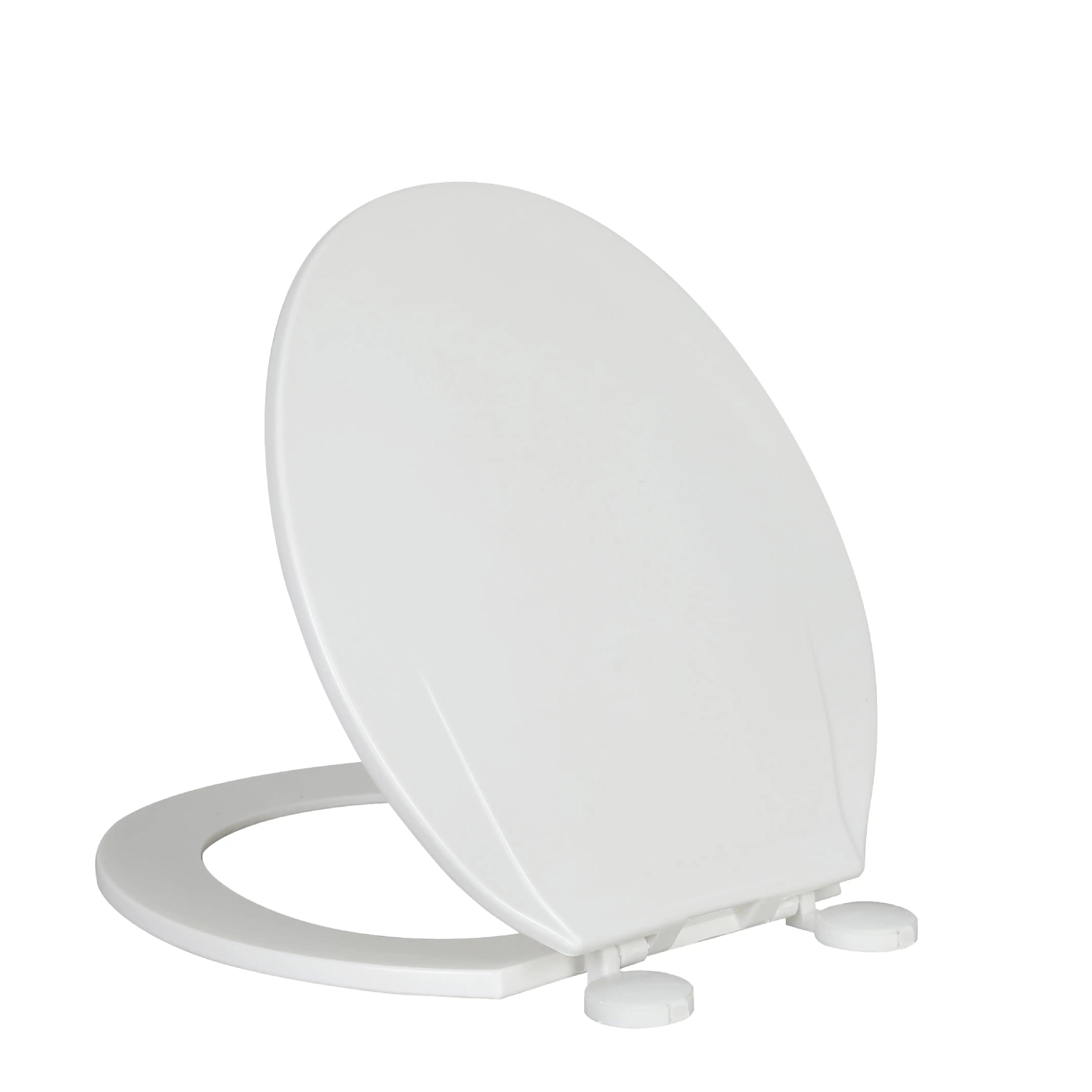 Ecoza ZR EBS-SC-NP1 durable white toilet seat cover with a sleek, ergonomic design and smooth finish for modern bathroom fixtures