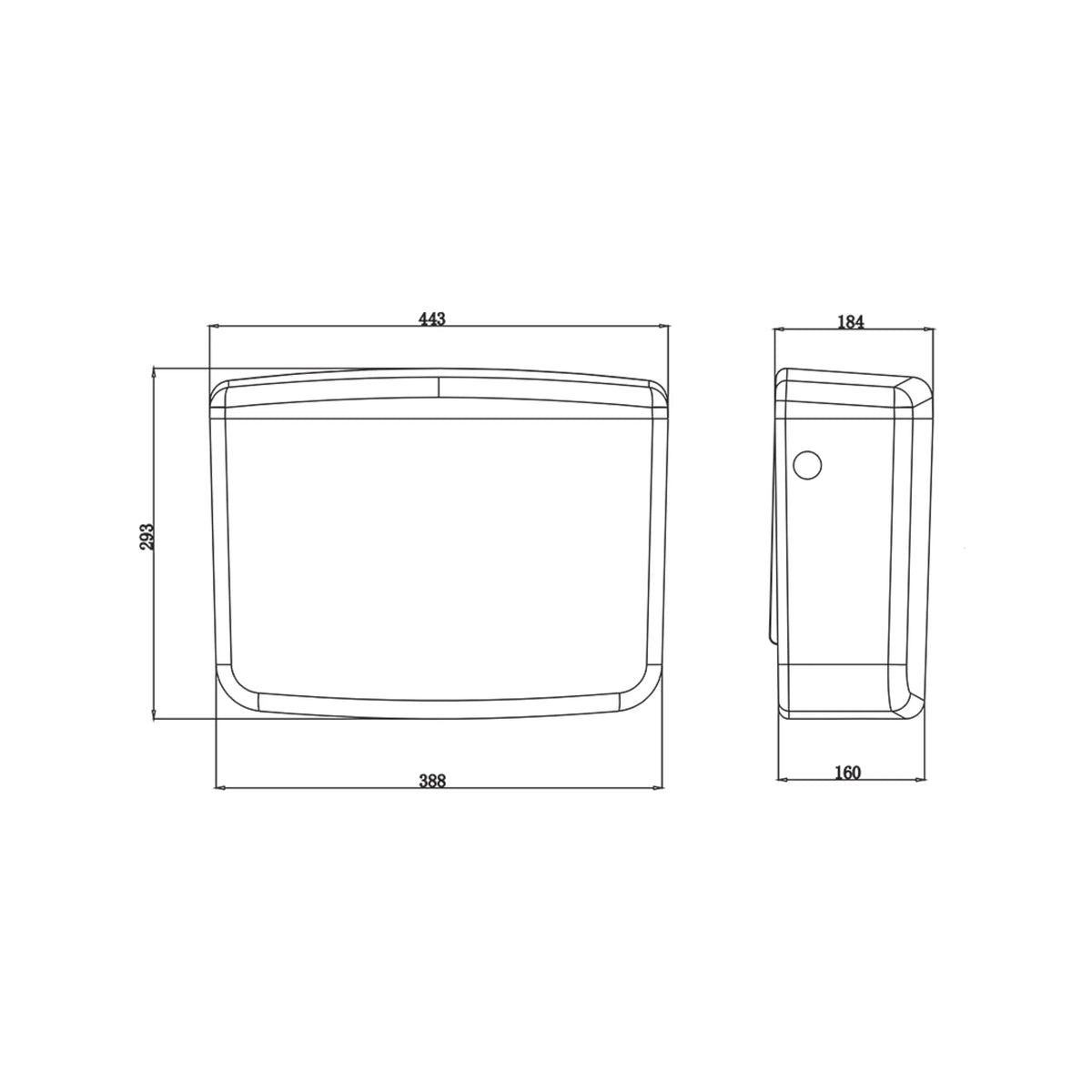 GRANDE FLUSH TANK GRCN IPPFT4 E09