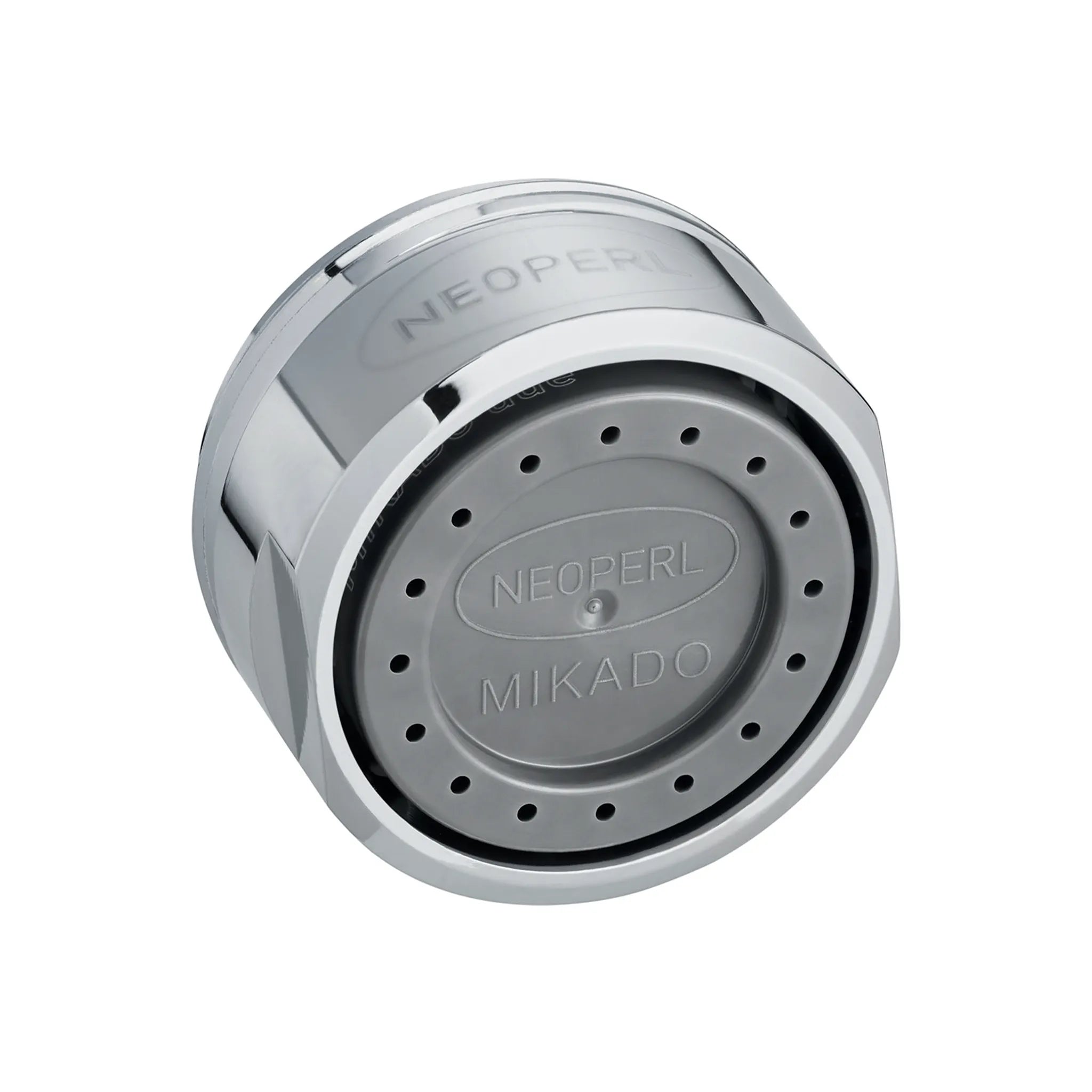 Kludi Rak 70490398 Mikado Due PCA standard aerator in a polished chrome housing, featuring the Neoperl Mikado insert designed for a structured water spray pattern.