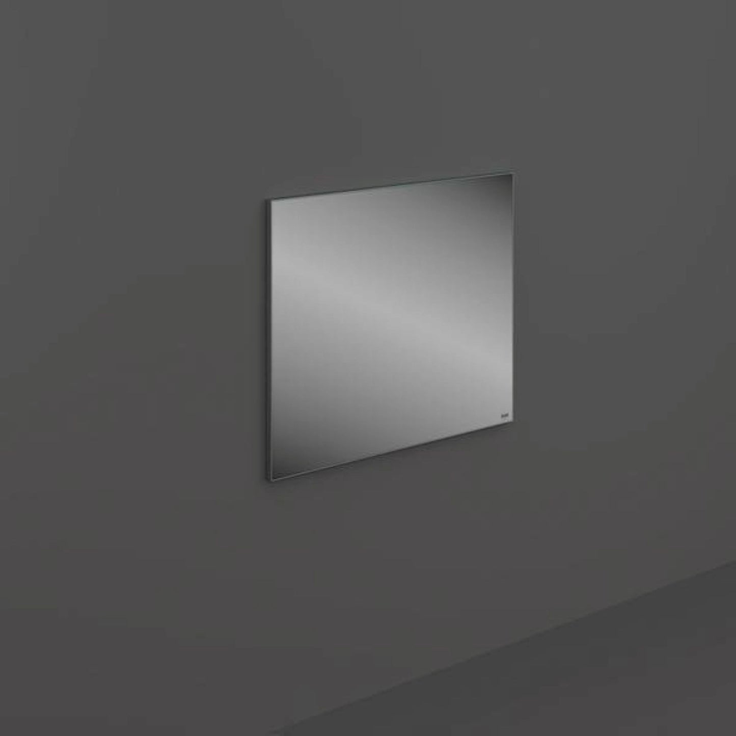 RAK Ceramics Joy 80cm standard rectangular wall-mounted mirror featuring a high-quality reflective surface and clean frameless edges.