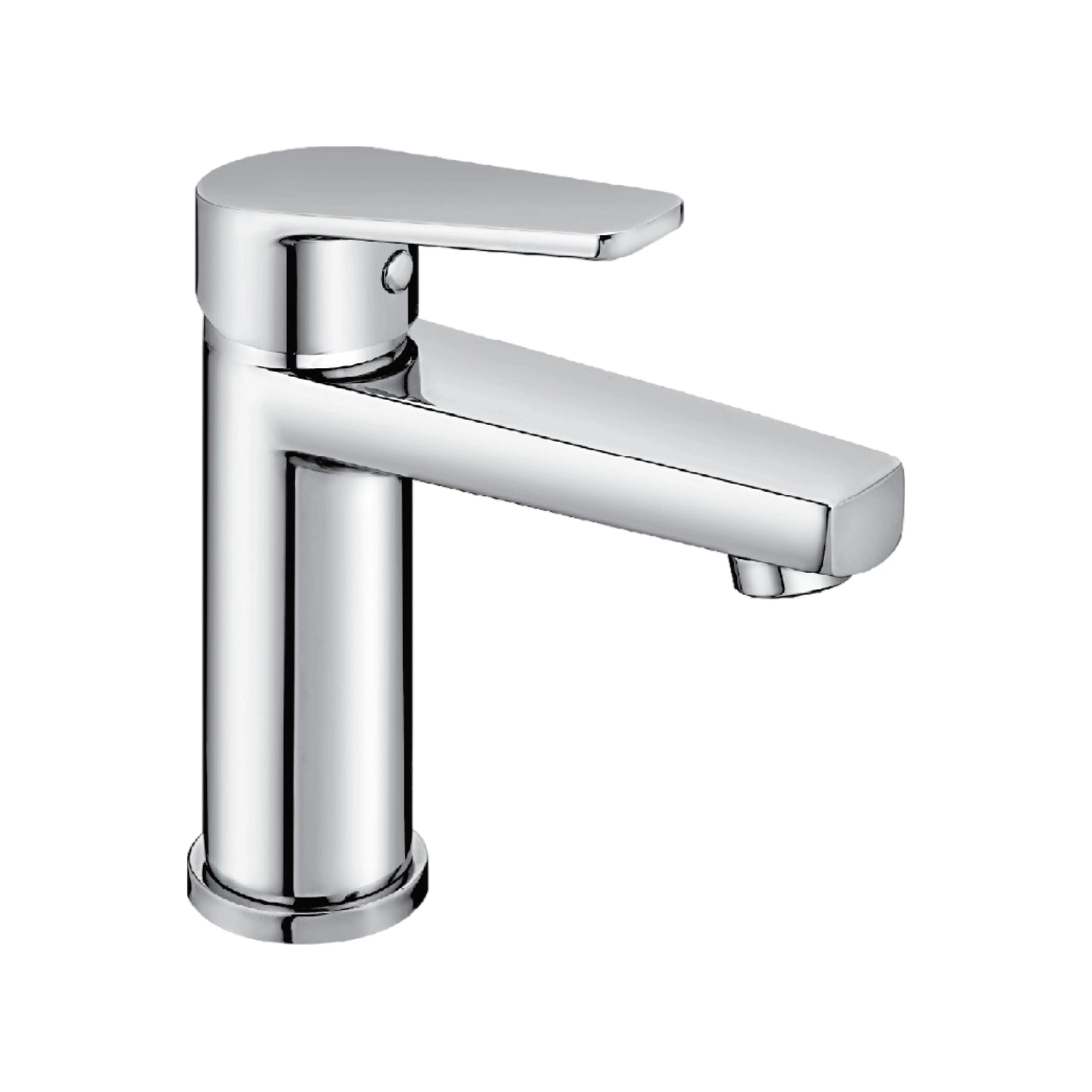 Sanitar ANIQ-WB premium brass washbasin mixer Made in India with polished chrome finish and contemporary lever design