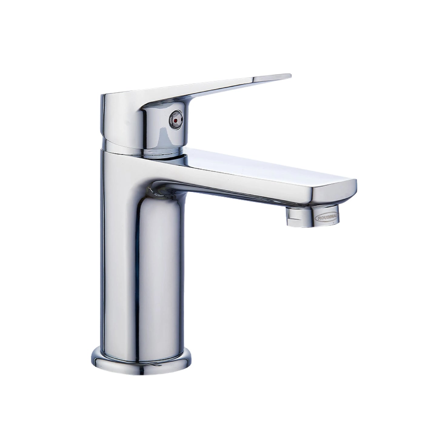 Sanitar BELO-WB contemporary brass washbasin mixer with polished chrome finish and sleek single-lever design
