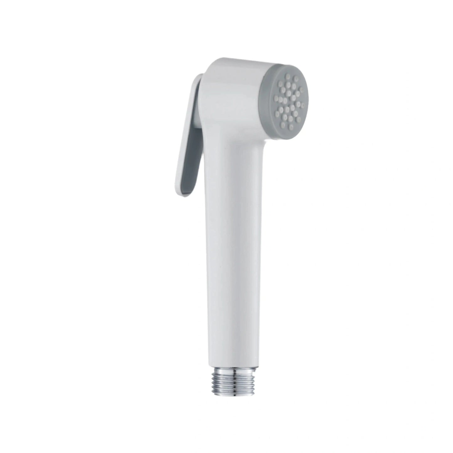 SANITAR RENA-W white handheld shattaf bidet spray head SKU RENA-W on white background
